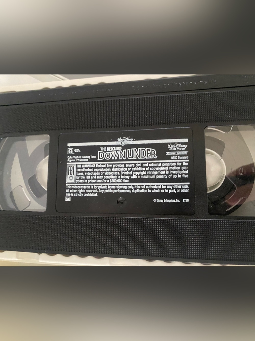 The Rescuers VHS Set - Picture 3 of 3